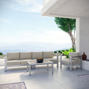  Modway Furniture Outdoor Seating Sets EEI-2563-SLV-BEI IMAGE 6