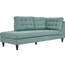  Modway Furniture Empress Fabric Chaise EEI-2611-LAG IMAGE 1