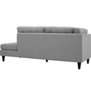  Modway Furniture Empress Fabric Chaise EEI-2612-LGR IMAGE 3