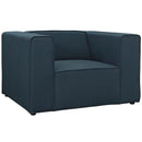  Modway Furniture Mingle Stationary Fabric Chair EEI-2718-BLU IMAGE 1