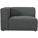  Modway Furniture Mingle Stationary Fabric Sofa EEI-2720-GRY IMAGE 2