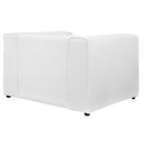 Modway Furniture Mingle Stationary Fabric Chair EEI-2718-WHI IMAGE 2