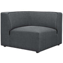  Modway Furniture Mingle Stationary Fabric Sofa EEI-2728-GRY IMAGE 1