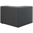  Modway Furniture Mingle Stationary Fabric Sofa EEI-2728-GRY IMAGE 3
