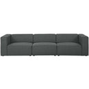 Modway Furniture Mingle Fabric 3 pc Sectional EEI-2827-GRY IMAGE 1