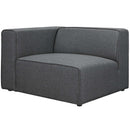 Modway Furniture Mingle Fabric 5 pc Sectional EEI-2835-GRY IMAGE 2