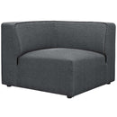 Modway Furniture Mingle Fabric 5 pc Sectional EEI-2839-GRY IMAGE 2