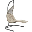  Modway Furniture Outdoor Seating Porch Swings EEI-2952-LGR-BEI IMAGE 1