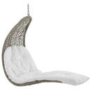  Modway Furniture Outdoor Seating Porch Swings EEI-2952-LGR-WHI IMAGE 3