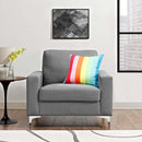 Modway Furniture Allure Stationary Fabric Chair EEI-2776-GRY IMAGE 5