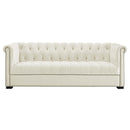  Modway Furniture Heritage Stationary Fabric Sofa EEI-3064-IVO IMAGE 1