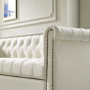  Modway Furniture Heritage Stationary Fabric Sofa EEI-3064-IVO IMAGE 4