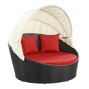  Modway Furniture Outdoor Seating Daybed EEI-642-EXP-RED IMAGE 2