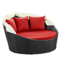 Modway Furniture Outdoor Seating Daybed EEI-642-EXP-RED IMAGE 4