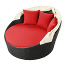  Modway Furniture Outdoor Seating Daybed EEI-642-EXP-RED IMAGE 5