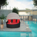  Modway Furniture Outdoor Seating Daybed EEI-642-EXP-RED IMAGE 6