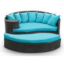  Modway Furniture Outdoor Seating Daybed EEI-645-EXP-TRQ IMAGE 1
