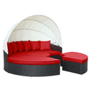  Modway Furniture Outdoor Seating Daybed EEI-983-EXP-RED-SET IMAGE 2