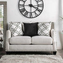  Furniture of America Phoibe Stationary Fabric Loveseat SM3078-LV IMAGE 1