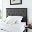  Modway Furniture Mia Twin Upholstered Platform Bed MOD-5178-BRN-GRY-SET IMAGE 6