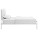  Modway Furniture Mia Twin Upholstered Platform Bed MOD-5179-WHI-WHI-SET IMAGE 3