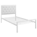  Modway Furniture Mia Twin Upholstered Platform Bed MOD-5179-WHI-WHI-SET IMAGE 5