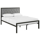  Modway Furniture Mia Full Upholstered Platform Bed MOD-5180-BRN-GRY-SET IMAGE 2