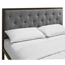  Modway Furniture Mia Queen Upholstered Platform Bed MOD-5182-BRN-GRY-SET IMAGE 5