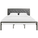  Modway Furniture Mia King Upholstered Platform Bed MOD-5184-BRN-GRY-SET IMAGE 1