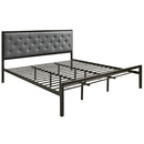  Modway Furniture Mia King Upholstered Platform Bed MOD-5184-BRN-GRY-SET IMAGE 4