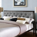  Modway Furniture Mia King Upholstered Platform Bed MOD-5184-BRN-GRY-SET IMAGE 6