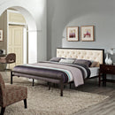  Modway Furniture Mia King Upholstered Platform Bed MOD-5184-BRN-BEI-SET IMAGE 7