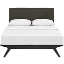  Modway Furniture Tracy Queen Upholstered Platform Bed MOD-5238-CAP-BRN IMAGE 1