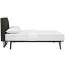  Modway Furniture Tracy Queen Upholstered Platform Bed MOD-5238-CAP-BRN IMAGE 3