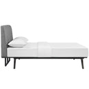 Modway Furniture Tracy Queen Upholstered Bed MOD-5238-CAP-GRY IMAGE 3