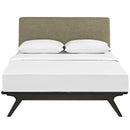  Modway Furniture Tracy Queen Upholstered Platform Bed MOD-5238-CAP-LAT IMAGE 1