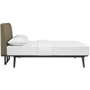  Modway Furniture Tracy Queen Upholstered Platform Bed MOD-5238-CAP-LAT IMAGE 3