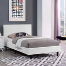  Modway Furniture Anya Twin Upholstered Platform Bed MOD-5416-WHI IMAGE 5