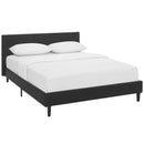  Modway Furniture Anya Full Upholstered Platform Bed MOD-5417-BLK IMAGE 2