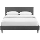 Modway Furniture Anya Full Upholstered Platform Bed MOD-5418-GRY IMAGE 1