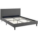 Modway Furniture Anya Full Upholstered Platform Bed MOD-5418-GRY IMAGE 4