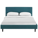  Modway Furniture Anya Full Upholstered Platform Bed MOD-5418-TEA IMAGE 1