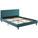 Modway Furniture Anya Full Upholstered Platform Bed MOD-5418-TEA IMAGE 4
