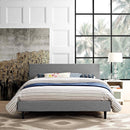  Modway Furniture Anya Queen Upholstered Platform Bed MOD-5420-LGR IMAGE 5