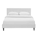 Modway Furniture Linnea Full Faux Leather Platform Bed MOD-5423-WHI IMAGE 1