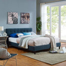 Modway Furniture Linnea Full Upholstered Platform Bed MOD-5424-AZU IMAGE 5
