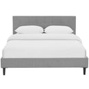  Modway Furniture Linnea Full Upholstered Platform Bed MOD-5424-LGR IMAGE 1