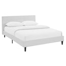  Modway Furniture Linnea Queen Upholstered Platform Bed MOD-5425-WHI IMAGE 2