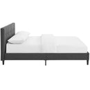 Modway Furniture Linnea Queen Upholstered Platform Bed MOD-5426-GRY IMAGE 3