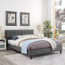  Modway Furniture Linnea Queen Upholstered Platform Bed MOD-5426-GRY IMAGE 5